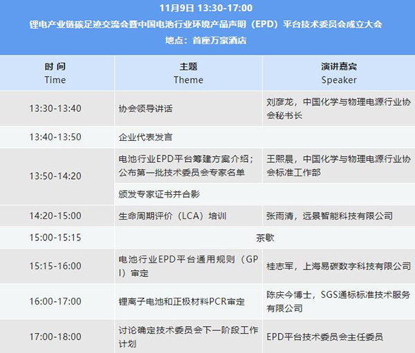 迎接碳足跡挑戰(zhàn)，中國電池EPD平臺即將建立！