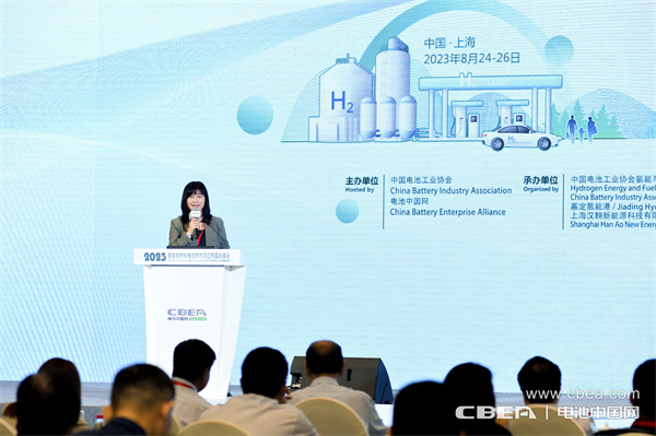 中國(guó)電池工業(yè)協(xié)會(huì)副秘書長(zhǎng)、氫能與燃料電池分會(huì)執(zhí)行秘書長(zhǎng)/電池中國(guó)網(wǎng)CEO張雨主持開幕式